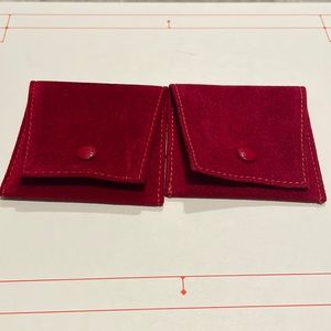Cartier small jewelry pouches